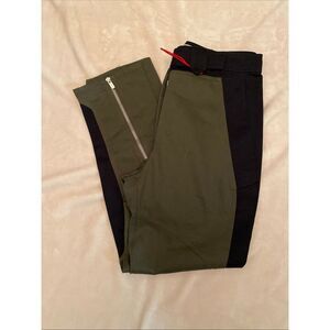 WOMENS ZARA PANTS SRPLS CRG 09 SURPLUS CARGO KHAKI SIZE Small 035 EUC